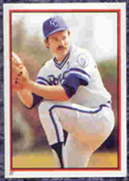 1983 Topps Baseball Stickers     022      Dan Quisenberry
